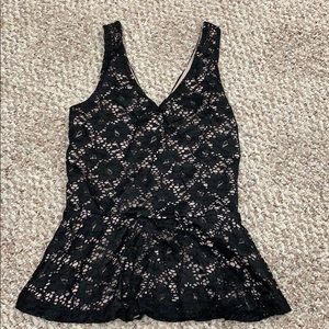 Lace tank top